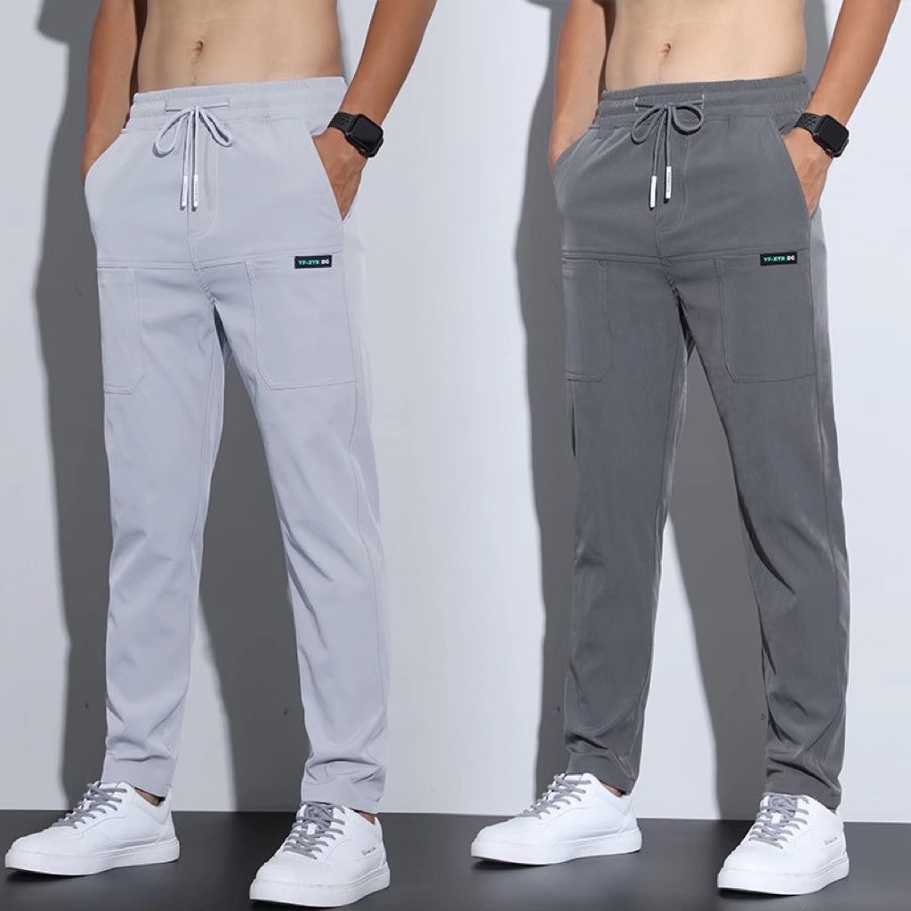 Silk Casual Stretch Joggers