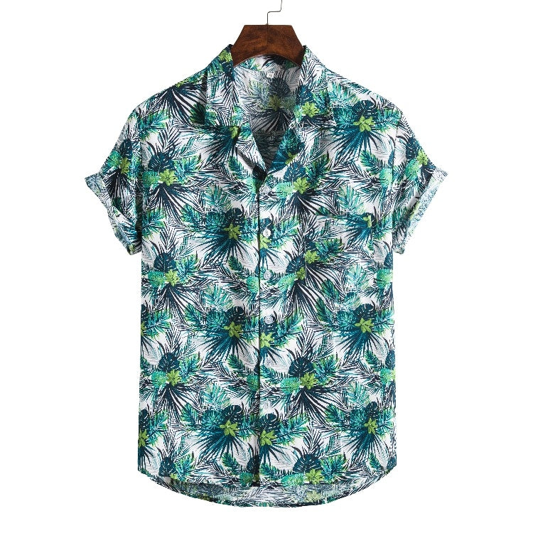 Printed Beach Shirt