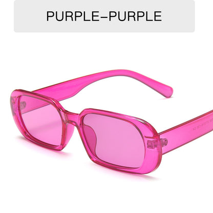 Retro Small Frame Sunglasses Fun Colors