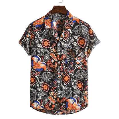 Printed Beach Shirt