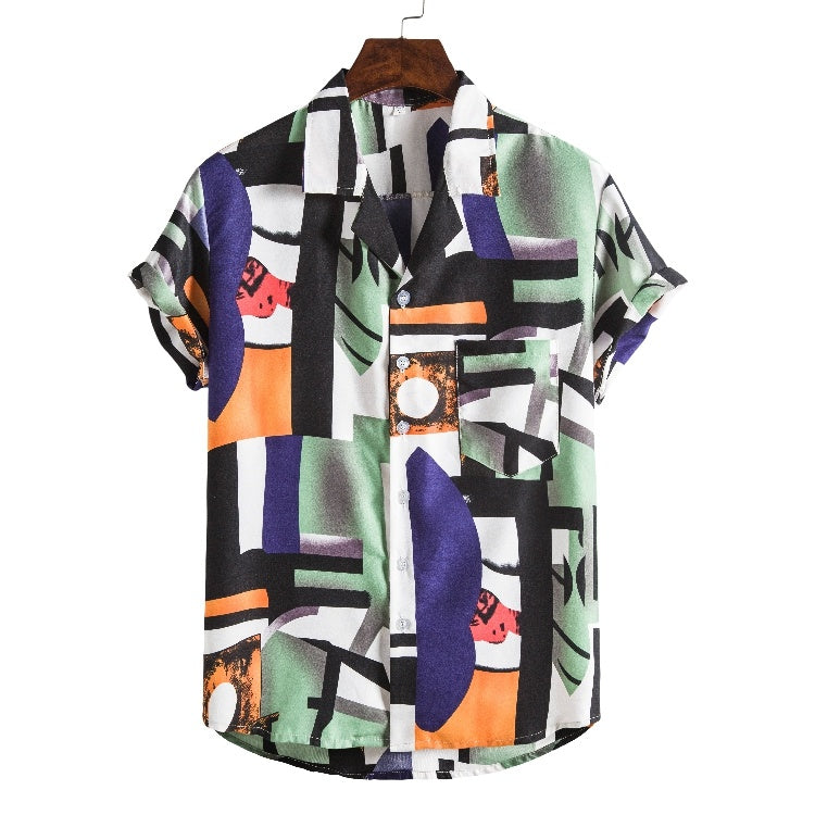 Printed Beach Shirt