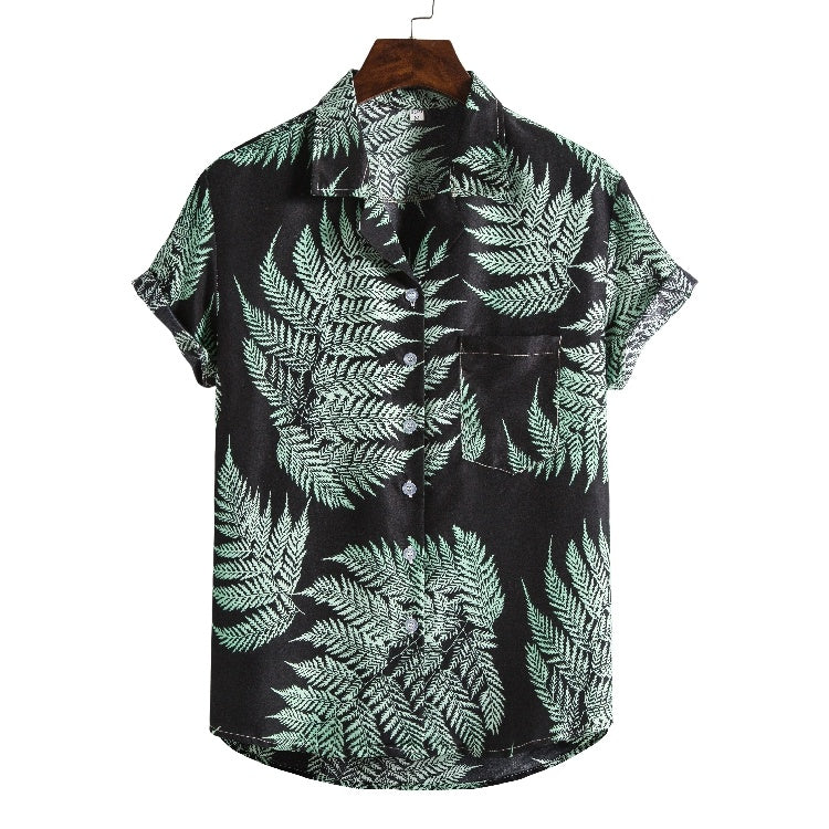 Printed Beach Shirt